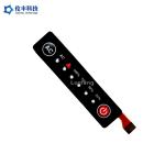 Polyester LED Membrane Switch , Flexible Circuit Custom Membrane Keypad for sale