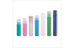 China Round Essential Plastic Roll On Bottle PP Metal Ball Empty Perfume Roller Bottles supplier