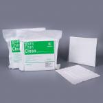 Class 100 Cleanroom Microfiber Wipes High Absorbent Lint Free 180gsm Polyester Knit 9x9 for sale