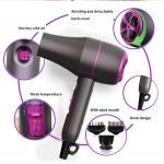 Travel Home DC Hair Dryer Lightweight Negative Ionic Hair Blow Dryer for sale