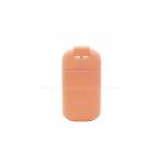 Plastic Orange Perfume Spray Atomizer With Rubber Case Credit Card