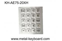 China 20 Keys Matrix Vandal Proof Panel Mount Keypad supplier