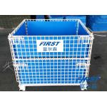 Wire mesh container used in storing goods in warehouse for sale