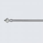 Crystal Curtain Rod Set Double Extendable Curtain Pole For Home Decoration for sale