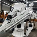 Space Save Foldable Telescopic Offshore Pedestal Crane Knuckle Boom 0.6t 8m