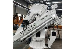China Space Save Foldable Telescopic Offshore Pedestal Crane Knuckle Boom 0.6t 8m supplier