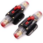 Resettable 20 Amp Automotive Circuit Breakers 12V 24V 20A Inline Car Overload Protection