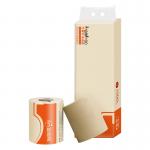 Nontoxic Eco Friendly Biodegradable Toilet Paper Roll Durable Wood Pulp Material for sale