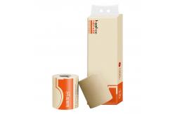 China Nontoxic Eco Friendly Biodegradable Toilet Paper Roll Durable Wood Pulp Material supplier