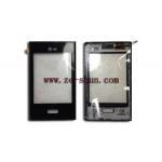 Sensitive Black Replacement Touch Screens For LG Optimus L3 / E400 for sale