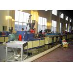 High Speed Wood Plasti Pvc Profile Extrusion Line / WPC Extrusion Machine for sale