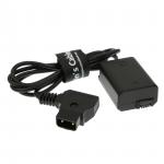 A7 Dummy Battery To D Tap Video Power Cable Black For Sony A7R A7S A7II Camera for sale