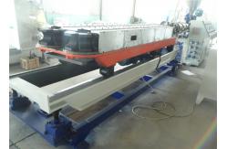 China Low Noise PE Plastic Pipe Extrusion Line With Saw Blade Cutting supplier