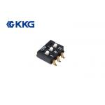 Polyimide KAPTON Smd Dip Switch , Electrical Life 2,000 Cycles Dip Switch 8 Pin for sale