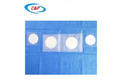 China Customized Blue Medical Angio Drape Breathable For Hospital supplier