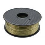 Bronze Heat Resistant Plastic PLA Plastic Filament Safe For Reprap 3D Printer for sale