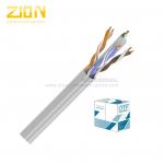 U / UTP CAT6 Network Cable , 4 Pairs CCA Conductor Cat6 Ethernet Cable for sale