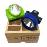 2.8Ah Rechargeable Mining Cap Lamps For Underground Helmet 5000lux 1W IP67 for sale
