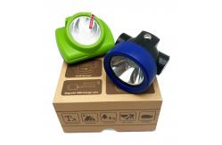 China 2.8Ah Rechargeable Mining Cap Lamps For Underground Helmet 5000lux 1W IP67 supplier