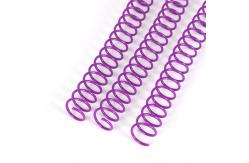 China Stationery Use Notebook Plastic Coil Spiral Nylon Spiral Coil Rolls Single Loop Wires supplier