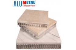 China A2 Fireproof Polypropylene Stone Honeycomb Panel 1250mm 0.5mm Insulated Marble supplier