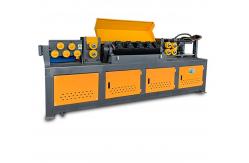China Anti Interference Metal Pipe Cutting Machine , Automatic Straightening Machine supplier