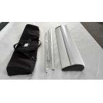 Aluminium Wide Base Roll Up Banner Display For Exhibition Show Sign Stand