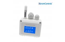 China Air Temperature And Humidity Sensor RS485 Wall Mount Temp Humid Transmitter supplier