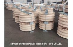 China 822mm Large Diameter Bundled Conductor Stringing Pulley Block supplier