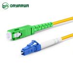 LC UPC To SC APC Simplex Single Mode Patch Cord For LAN Network for sale