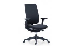 China Ergonomic Blue Rotating Fabric Mesh Office Chair With 3D Lifting Armrest supplier