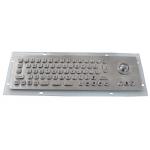 Water resistant PS2 , USB  Industrial Keyboard With Trackball numberic keypad and Fn keys