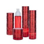 120ml 100ml Cosmetic Packaging Bottle 60g Chinese Red Empty Skincare Bottles for sale