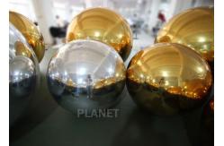 China Custom Inflatable Decoration Mirror Ball Logo printing Environmental Friendly supplier