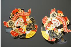 China Custom Awards Your Design Festival soft enamel Metal Carnaval Medals, No MOQ supplier