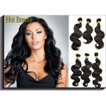 Unprocessed human Body Wave Hair 5A Virgin Brazilian Hair For Women for sale