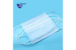 China Anti Virus Disposable Non Woven Face Mask With Elastic Ear Loop supplier