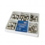 Medical Grade SS Dental Metal Contoured Matrices Matrix with Clamp for Molars 16pcs Instrument Classification Class II for sale