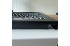 China Modern Aluminum Metal Ceiling Hook On Mesh Panel 20x40mm Thickness 2.0mm supplier
