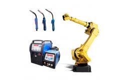 China High Speed FANUC Welding Robot Arm With MIG MEG Welder, Industrial Welding Robot supplier