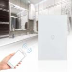 Glomarket Us Standard Wifi Heater Touch Wall Switch Home With Neutral APP Remote Control Metal Frame Switch for sale