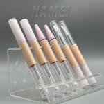 Customized Lip Gloss Tube Containers with Unique Design for Effortless Application for sale