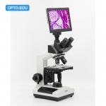 OPTO-EDU A33.1009 Video Optical Compound Biology Digital Microscope With Lcd Screen for sale
