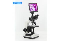 China 1600x Trinocular Student Biological Microscope A33.1009 With N.A.1.25 Condenser supplier