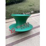 Polyethylene Rotomolded Outdoor Swivel Seats and Rotating Chair Product with Strong Chemical Resistance for sale