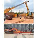 Heavy Duty Two Section Telescopic Arm Excavator Telescopic Boom For Construction for sale