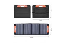 China Battery Powered Solar Panel Powerstation Lifepo4 Lithium Ion 100W Foldable supplier