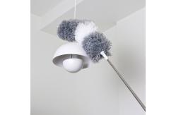 China Bendable Microfiber Bulk Kitchen Supplies Superfine Fluffy Dusters With Extended Handle supplier