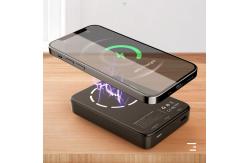 China 15W 5000mAh Wireless Charger Power Bank Short Circuit Protection supplier
