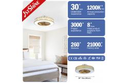 China ETL 220V Remote Control Dimmable Modern LED Ceiling Light supplier